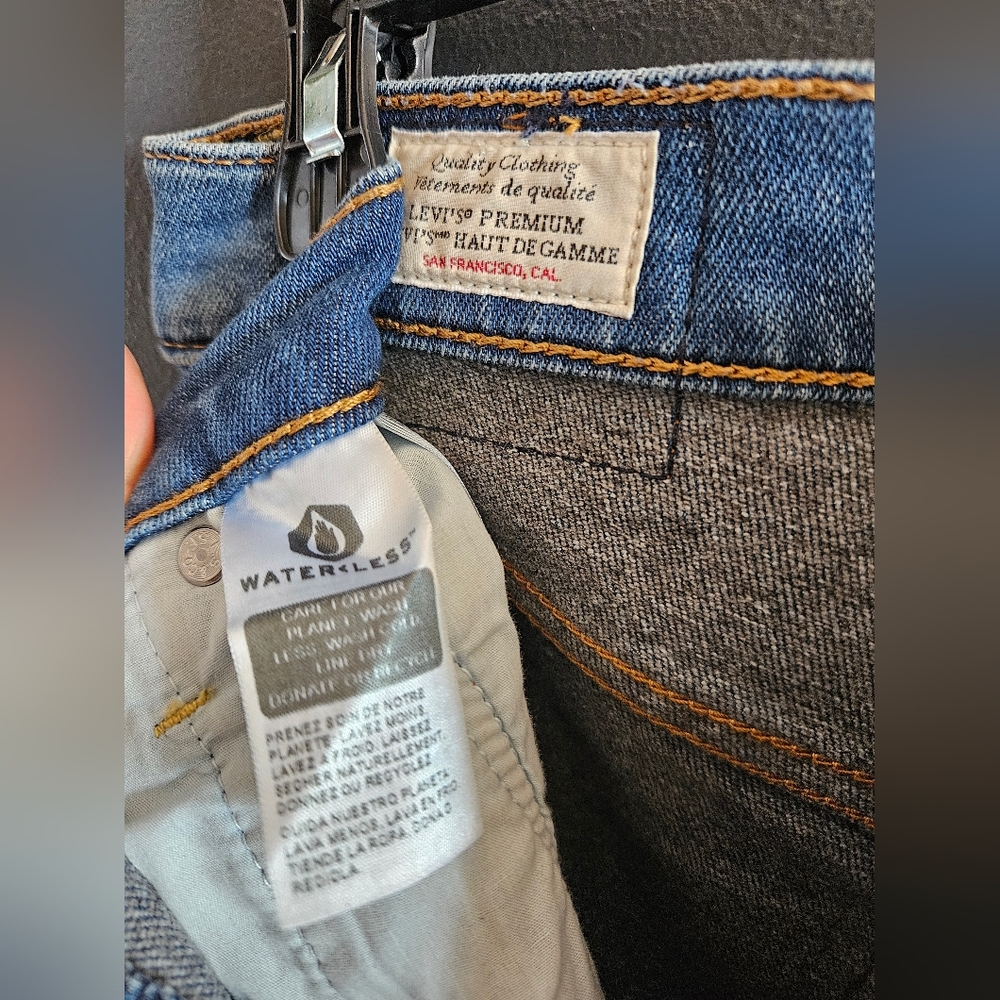 Levi’s Ribcage Straight Jeans – Women’s Size 27 – High Rise - Picture 6 of 6